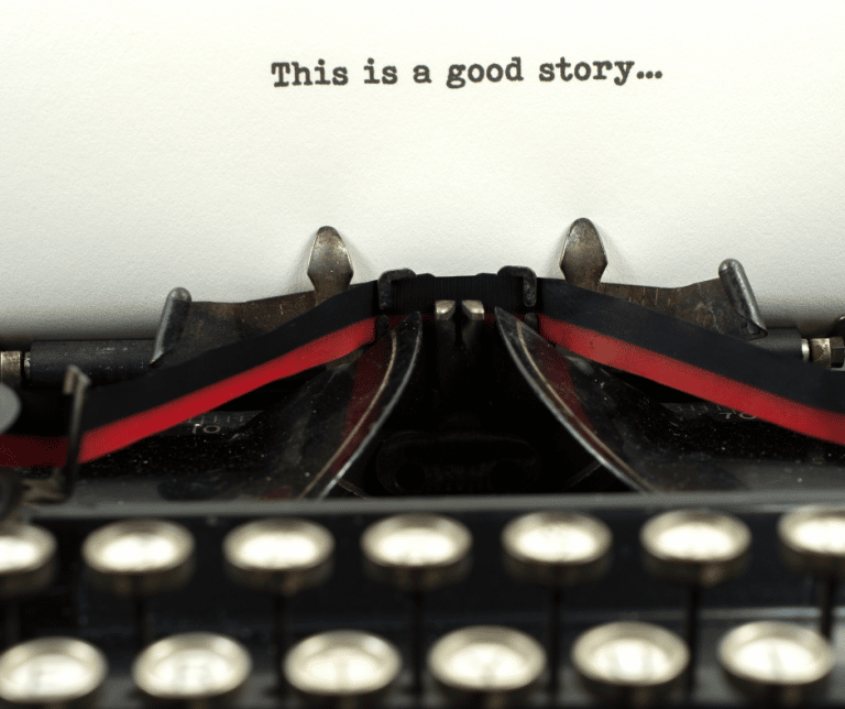 Typewriter Good Story